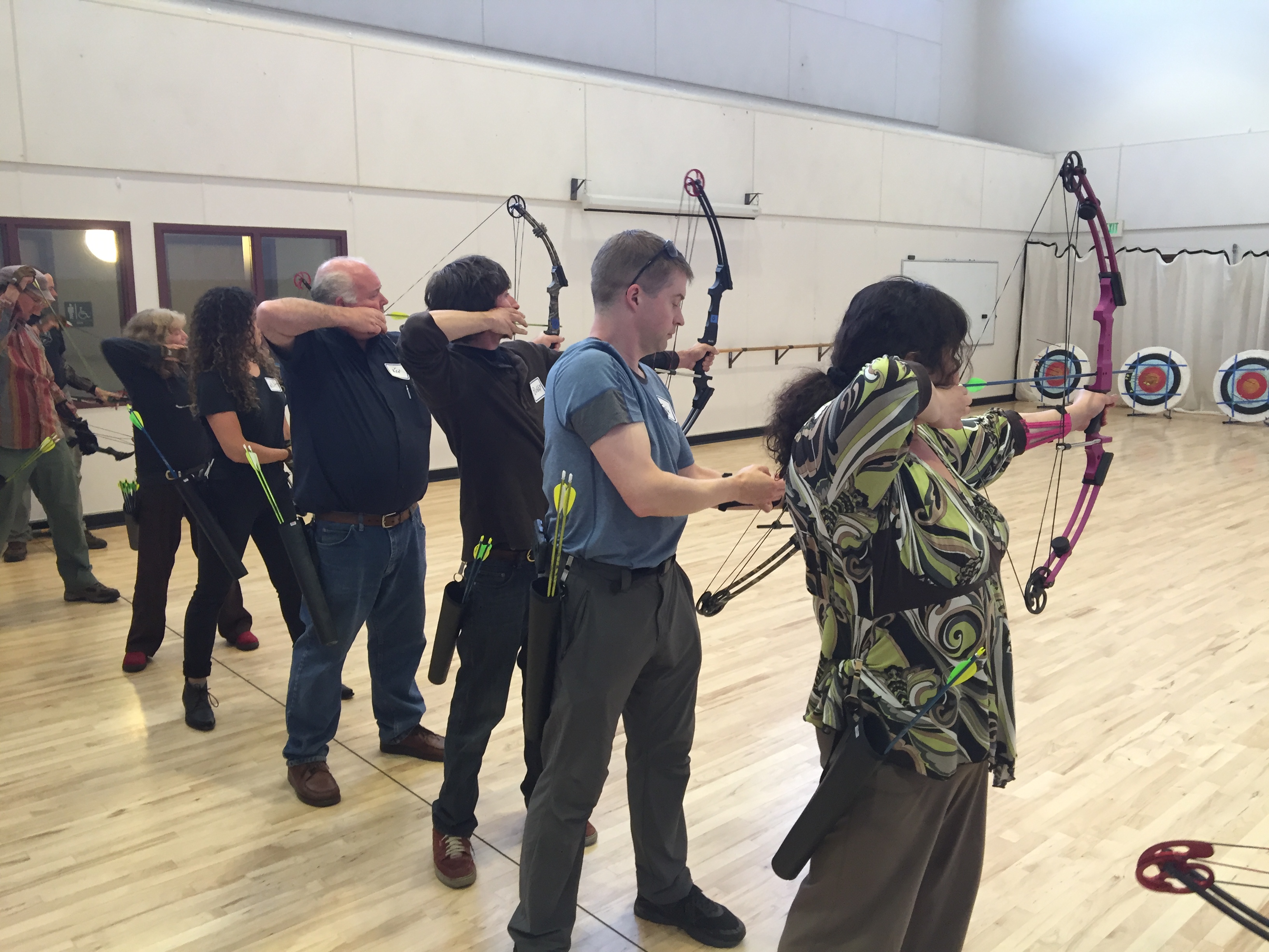 Indoor Archery Moonbow Archery